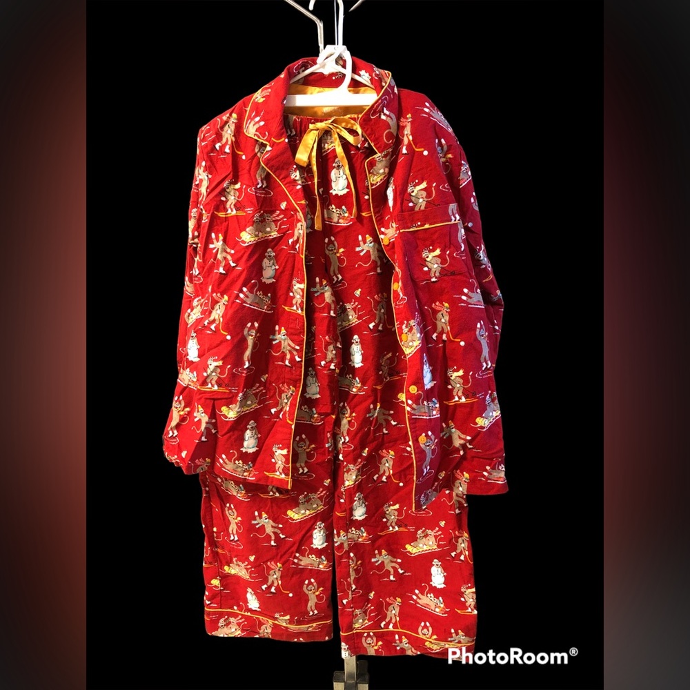 Adult Flannel Pajamas XL